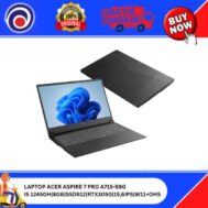 LAPTOP ACER ASPIRE 7 PRO A715-59G I5 12450H|8GB|SSD512|RTX3050|15,6IPS|W11+OHS