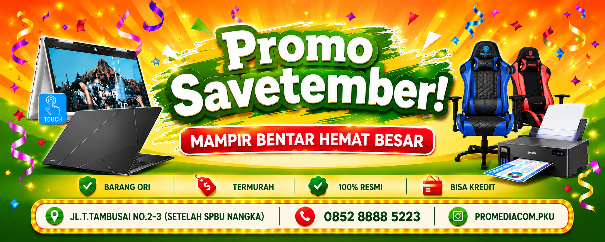 Promedia Computer – Pusat Komputer dan CCTV Pekanbaru Riau 1