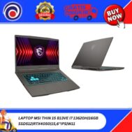 LAPTOP MSI THIN 15 B13VE I7 13620H | 16GB SSD512 | RTX4050 | 15,6″IPS | W11
