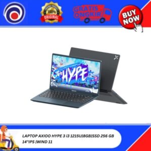 LAPTOP AXIOO HYPE 3 G12 i3 1215U | 8GB | SSD 256 GB 14″IPS | WIND 11