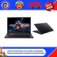 LAPTOP ACER NITRO LITE 16 CORE 5 210H | 16GB SSD512 | 16 WUXGA | RTX4050 | W11+OHS | 100%sRGB