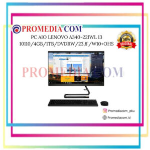 PC AIO LENOVO A340-22IWL I3 10110u/4GB/1TB/DVDRW/23,8’/W10+OHS