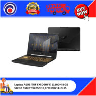 Laptop ASUS TUF FX506HF I7 11800H|8GB 512GB SSD|RTX2050|15,6″FHD|W11+O