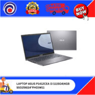 LAPTOP ASUS P1412CEA i3 1115G4|4GB SSD256|14″FHD|W11