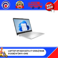 LAPTOP HP DQ5120TU I7 1255U|16GB 512GB|14″|W11+OHS