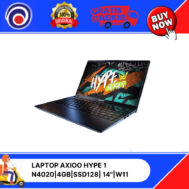 LAPTOP AXIOO HYPE 1 N4020|4GB|SSD128| 14″|W11