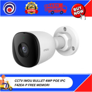 CCTV IMOU BULLET 4MP POE IPC F42EA-P FREE MEMORI