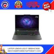LAPTOP LENOVO LOQ I7 13650HX|16GB SSD 512GB|RTX4050|15,6″FHD|W11+OHS