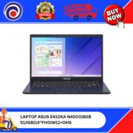 LAPTOP ASUS E410KA N4500|8GB|512GB|14″FHD|W11+OHS