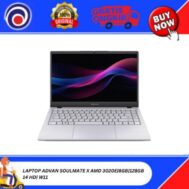 LAPTOP ADVAN SOULMATE X AMD 3020E|8GB|128GB 14 HD| W11