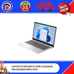 LAPTOP HP EP1155TU CORE 5 120|16GB SSD 512GB|14″|W11+OHS