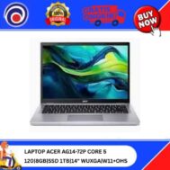 LAPTOP ACER AG14-72P CORE 5 120|8GB|SSD 1TB|14″ WUXGA|W11+OHS