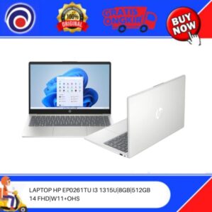 LAPTOP HP EP0261TU I3 1315U|8GB|512GB 14 FHD|W11+OHS